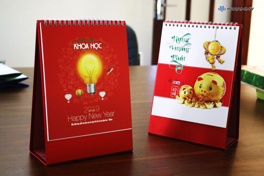 In lịch tết để bàn đẹp, chất lượng