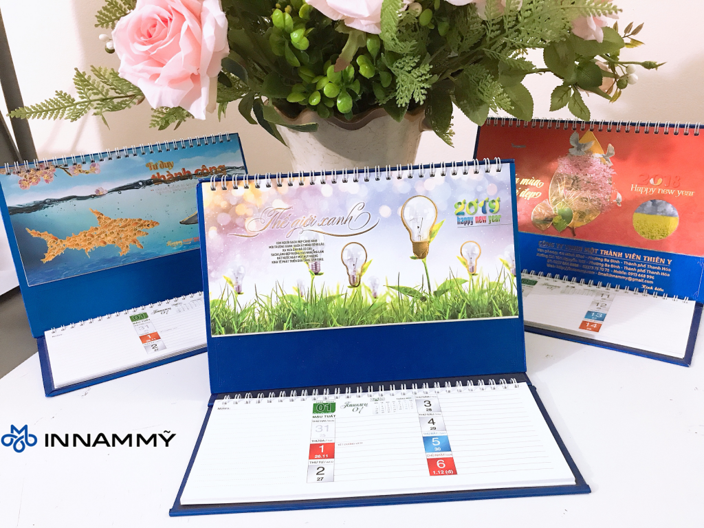In lịch để bàn giá rẻ tại Thanh Hóa